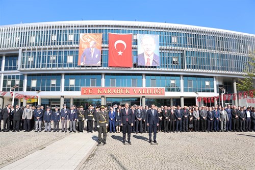 29 Ekim Cumhuriyet Bayramı Kutlamaları Çelenk Sunum Töreni