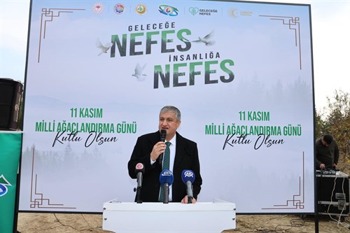 Geleceğe Nefes İçin Fidanlar Toprakla Buluştu.