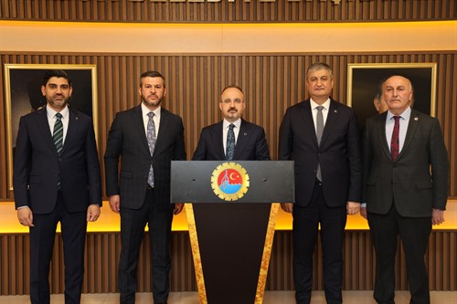 Bakan Yardımcımız Sayın Bülent Turan, Karabük Belediyesini ziyaret etti.
