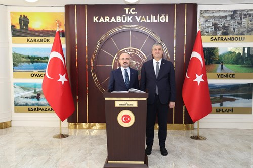 İçişleri Bakan Yardımcımız Sayın Bülent Turan, Valiliğimizi ziyaret etti.