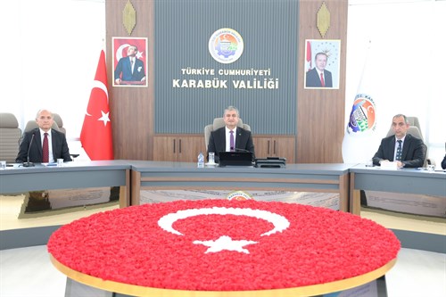 İl İstihdam ve Mesleki Eğitim Kurulu Toplantısı Valimiz Sayın Mustafa Yavuz Başkanlığında Yapıldı.